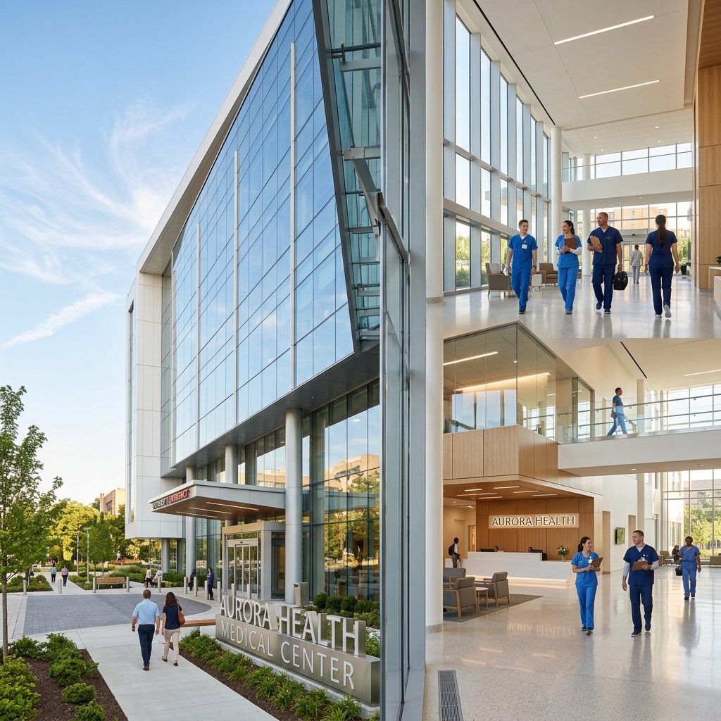 State-of-the-art Healthcare Facility facade